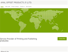 Tablet Screenshot of amaloffset.indiabizclub.com