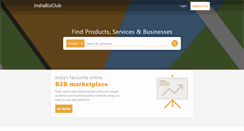 Desktop Screenshot of indiabizclub.com