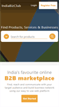 Mobile Screenshot of indiabizclub.com